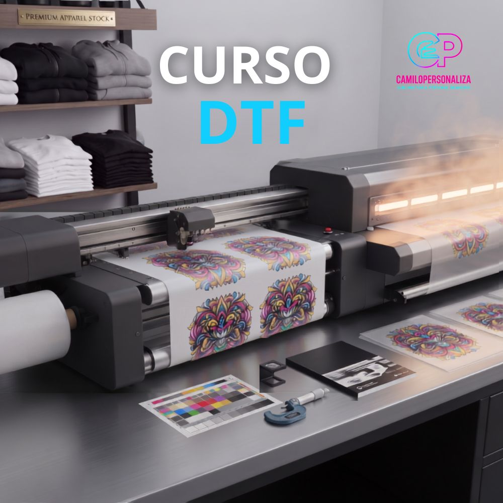 Curso de DTF para Emprender | Camilo Personaliza