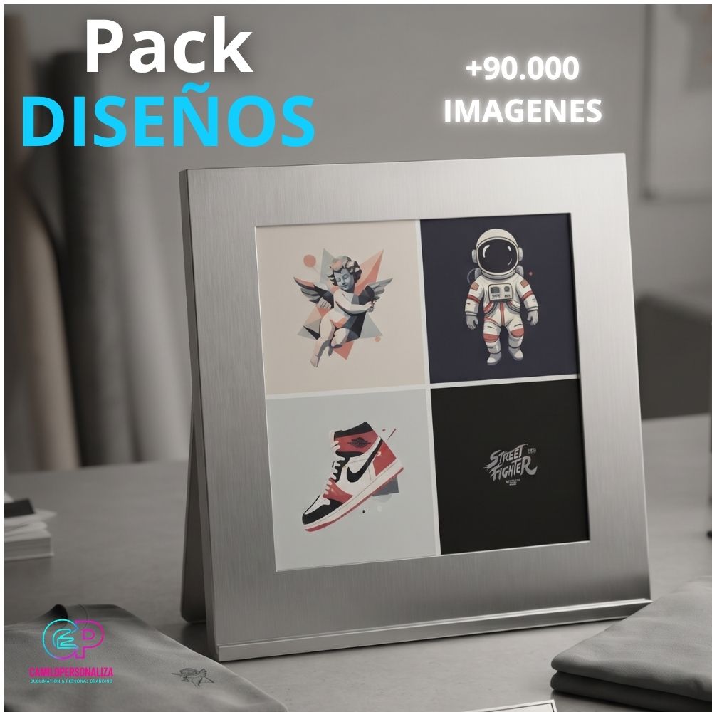 Pack de Diseños para Sublimación y DTF | Camilo Personaliza